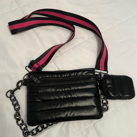 Think Royln Downtown Crossbody Bag in Black - Picture 2 of 11